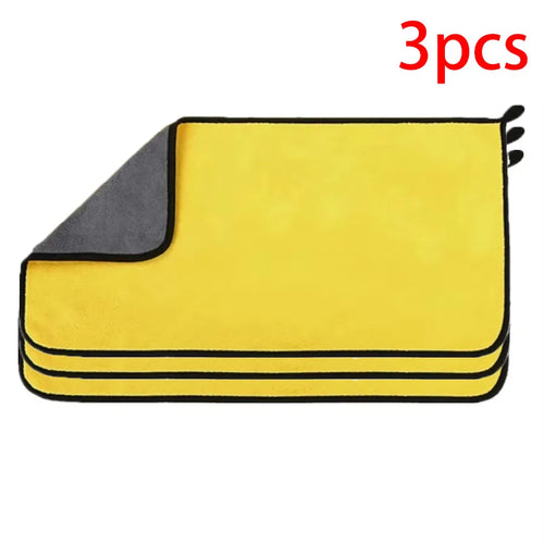 3/5/10Pcs Car Wash Microfiber Towel 30*30CM / 30*60cm Car Cleaning