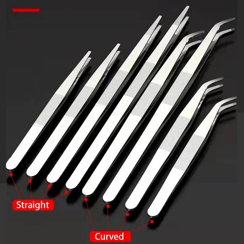 48cm Stainless Steel Tweezers Fish Tank Aquatic Plants Aqaurium Tool