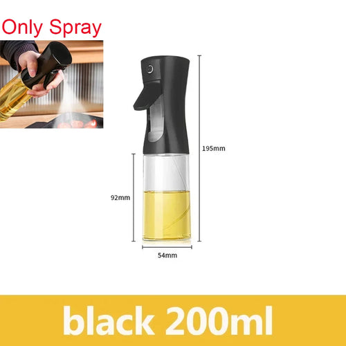 Plastic Spray Oil Sprayer Bottle Spray Oil Dispenser Oil Jar Cruet BBQ