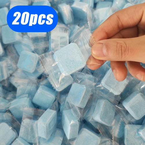 3-20Pcs Toilets Cleaning Effervescent Tablet Toilet Cleaner Deodorant