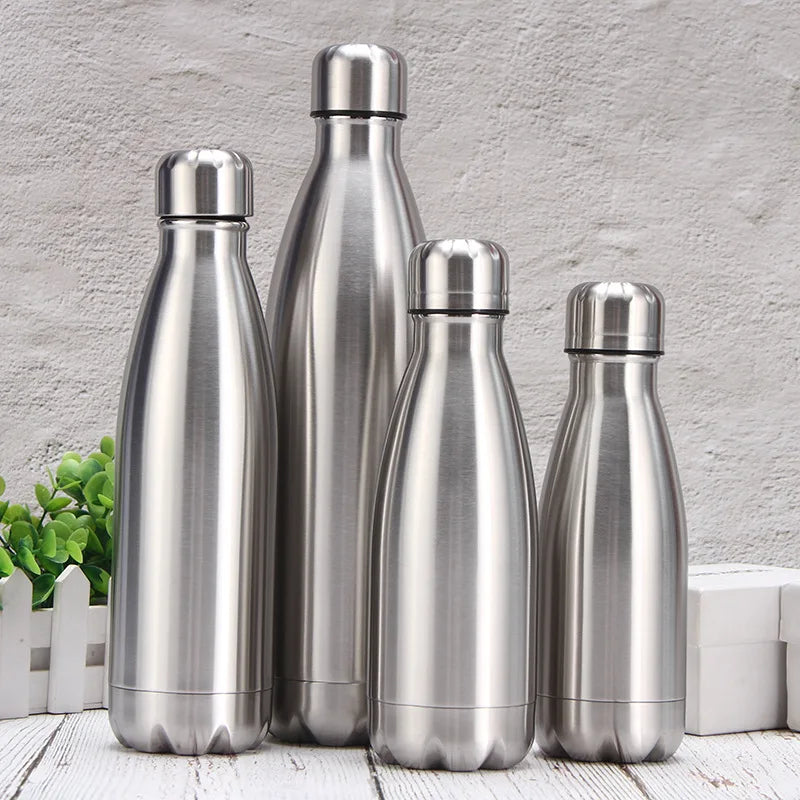 Stainless Steel Water Bottle 1 Liter Free Shipping Items, Drink Bottle