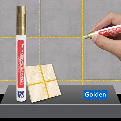 Waterproof Ceramic Tile Grout Marker, Mold-Resistant Seam Pen for
