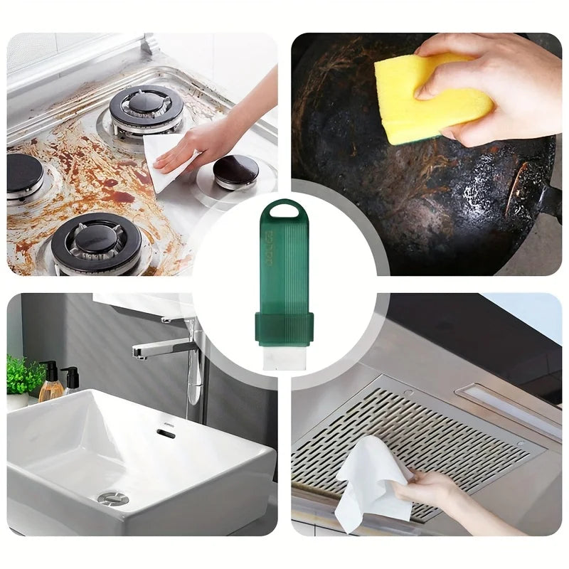 1pc Reusable Stain Remover Eraser Kitchen Faucet Lime Eraser Bathroom