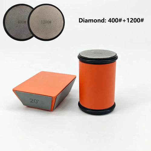 Rolling Knife Sharpener Magnetic Knife Holder Diamond Sharpening Stone
