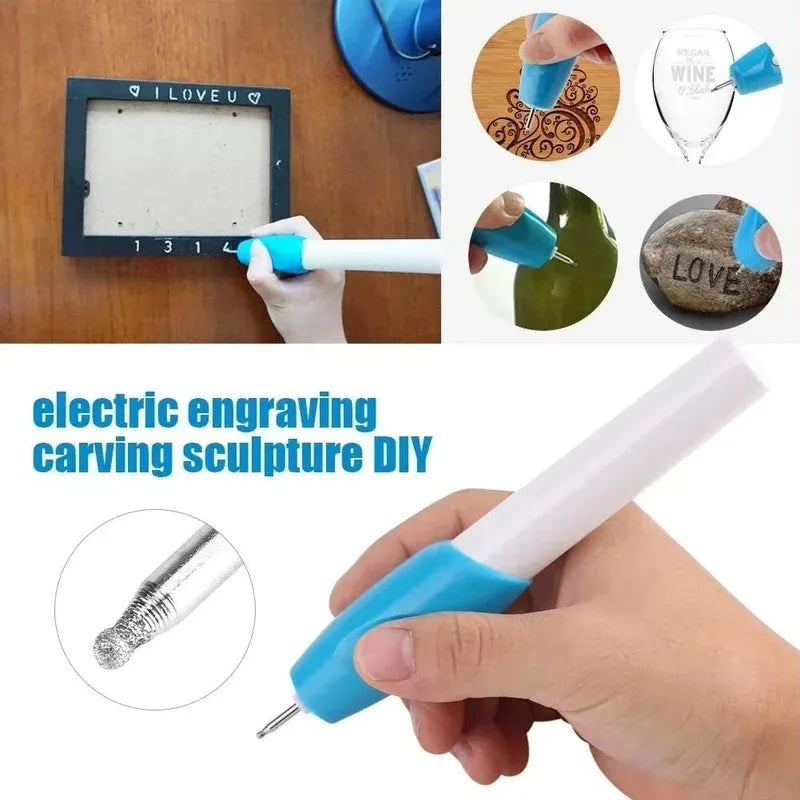Mini Wireless Engraving Pen, Precision Electric Engraving Pen, Name