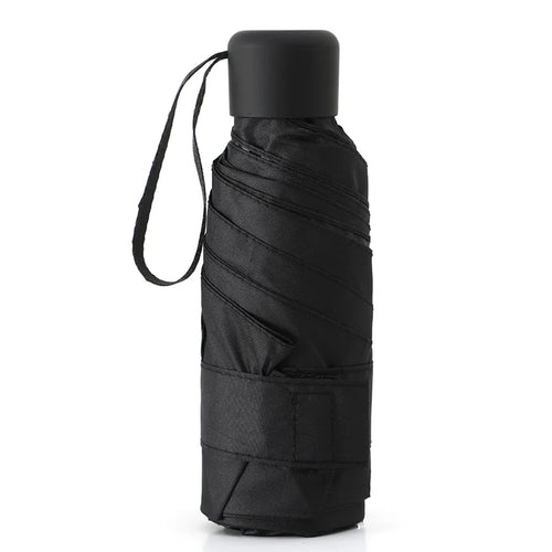 Ultralight Mini Pocket Women's Small Windproof Folding Umbrella Travel
