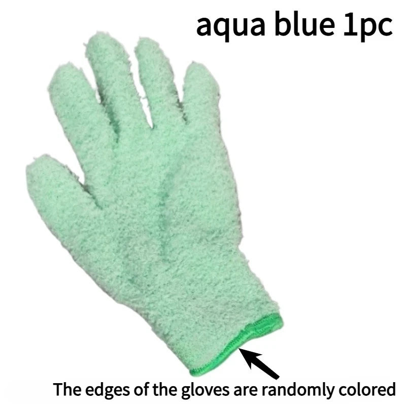 1pc Microfiber Dusting Gloves-Stretchable & Breathable Cleaning
