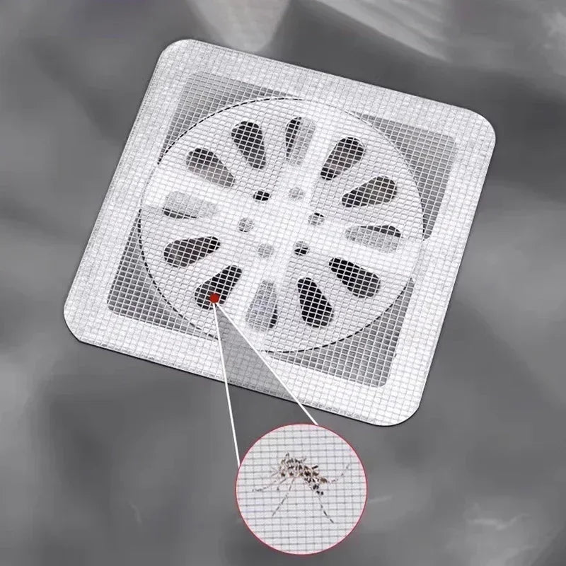 Disposable Hair Drain Catcher Mesh Anti-blocking Filter Floor Drains