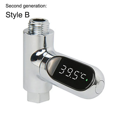 LED Display Home Water Shower Thermometer 5 To 85 Degrees Celsius