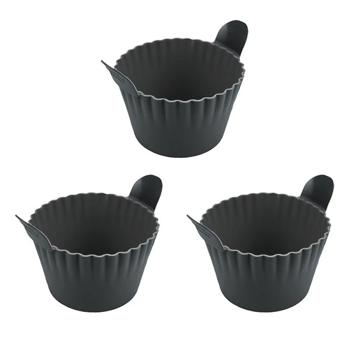 Silicone Air Fryer Egg Poacher Cups Egg Cooker Mold BPA-Free Ramekins