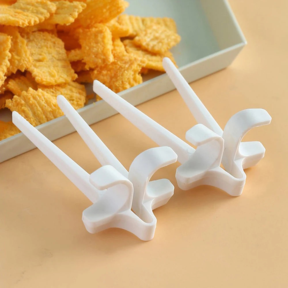 1PC Lazy Fingers Chopsticks Play Games Eat Snacks Clip Brush Video