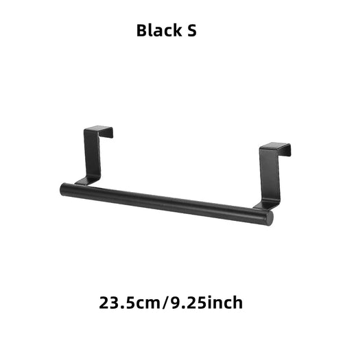 1/2Pcs Towel Rack Over Door Towel Bar Hanging Holder Stainless Steel
