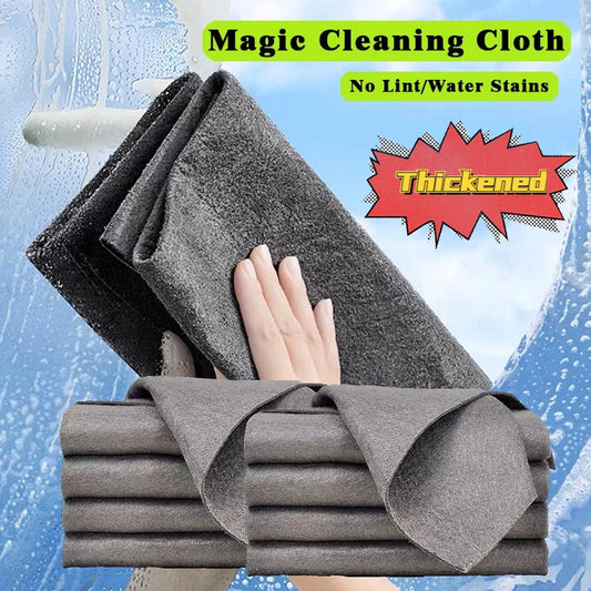 1/5PCS Thickened Magic Cleaning Cloth No Watermark Glass Wiping Cloth