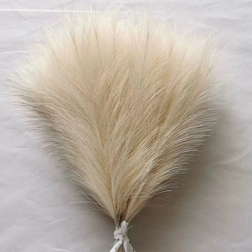 5/10/20PCS Fluffy Pampas Grass Boho Decor Artificial Flower Fake Plant