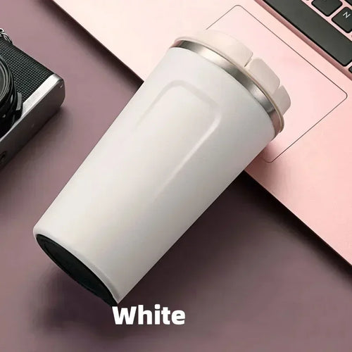 380/510ML Travel Stainless Steel Coffee Cup Thermal Mug Leak-Proof