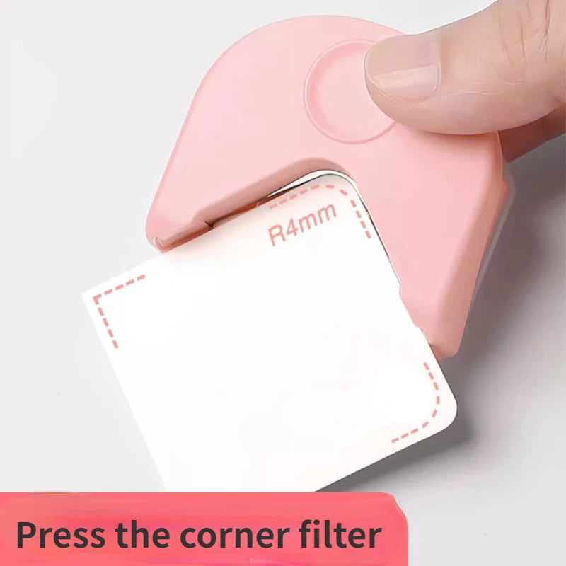circle cutter button maker Corner round machine corner punching