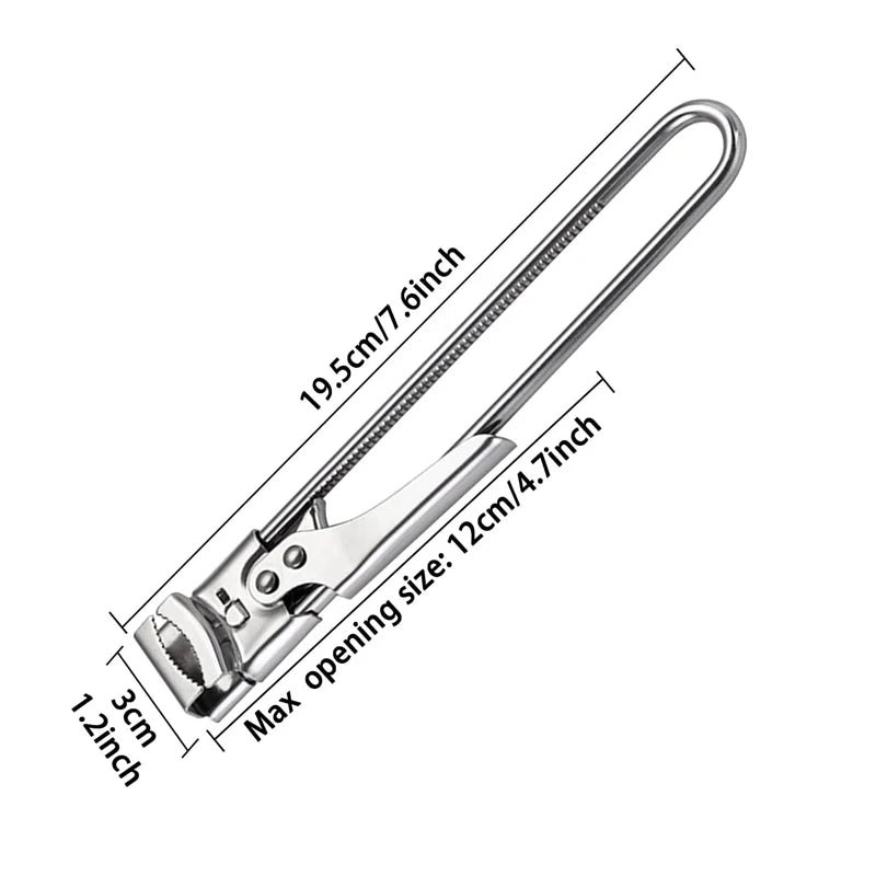 Stainless Steel Adjustable Multi Function Labor Saving Bottle Jar Can