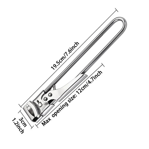 Stainless Steel Adjustable Multi Function Labor Saving Bottle Jar Can