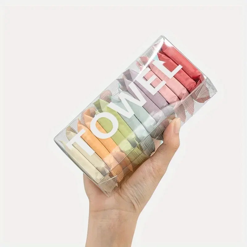 14pcs Disposable Portable Travel Towels Thickened Compressed Face