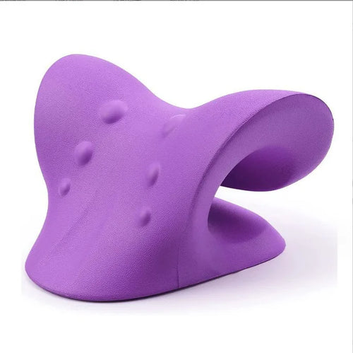 C-shaped pillow cervical massage pillow neck correction traction