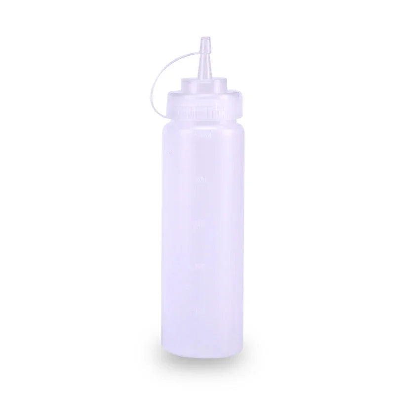 500 ML Plastic Pointed Mouth Squeeze Type Sauce Bottle Made