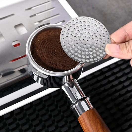 51/53/58mm Reusable Coffee Puck Screen 304 Stainless steel Double