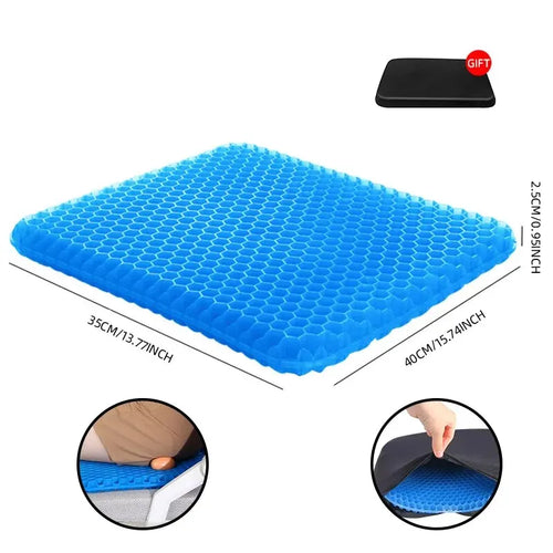 Gel Seat Cushion Summer Breathable Honeycomb Design For Pressure