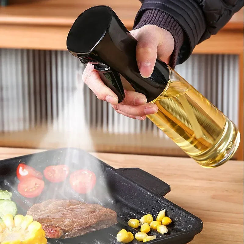 200/300/500mlOil Spray Plastic Household Kitchen Oil Spray Bottle Or