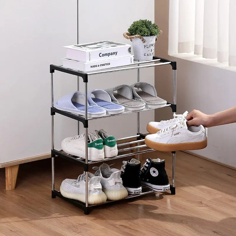 3/4 Shoe Rack Multi Layered And Space Saving Shoe Rack For Simple
