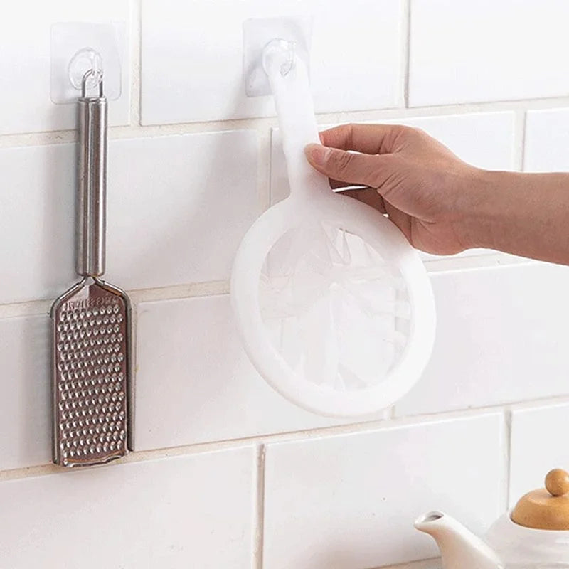 100/200/400 Mesh Washable Nylon Ultra Fine Filter Mesh Strainer Spoon