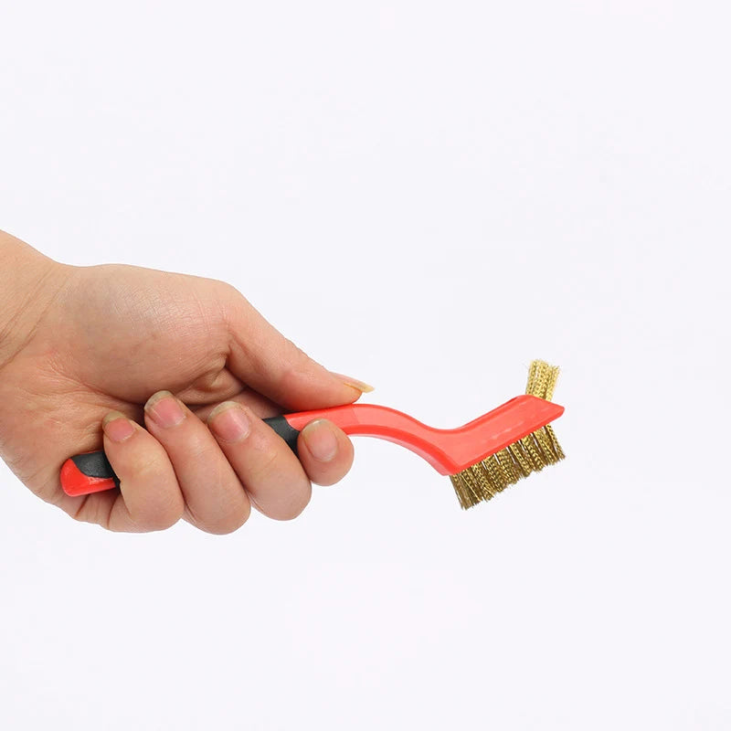 7 Inches Stainless Steel  Brush Brass Cleaning Brush Polishing Rust