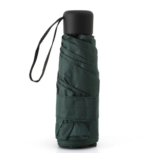 Ultralight Mini Pocket Women's Small Windproof Folding Umbrella Travel