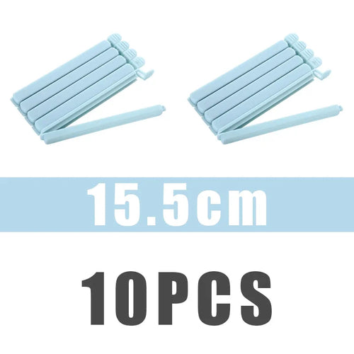 10PCS Bag Clips Food Snack Sealing Clip12/15.5cm Portable Kitchen