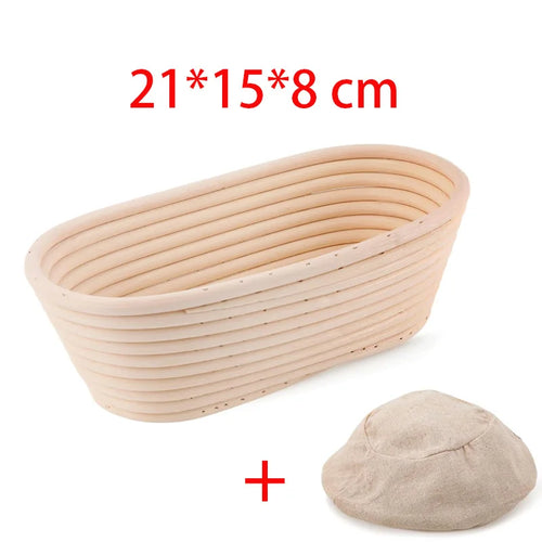 Rattan Bread Proofing Basket Bread Basket Oval Rattan Wicker Dough