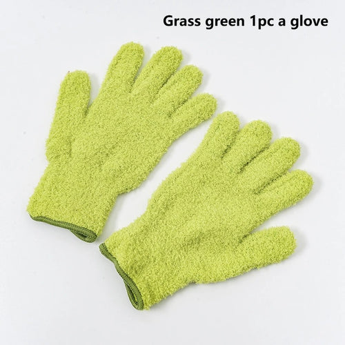 1pc Microfiber Dusting Gloves-Stretchable & Breathable Cleaning