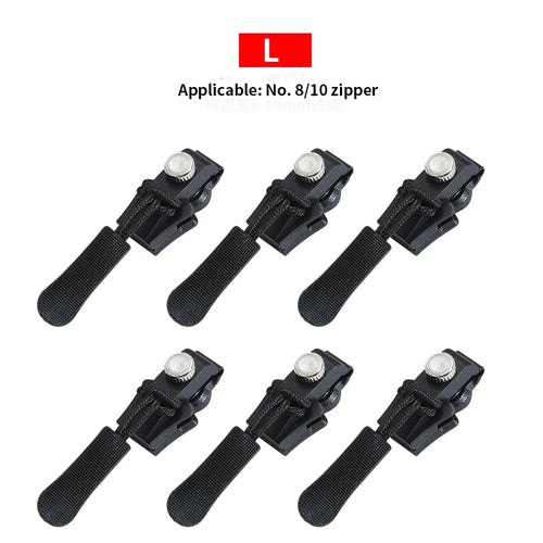 Universal Detachable Metal Zipper Slider Puller Detachable Instant