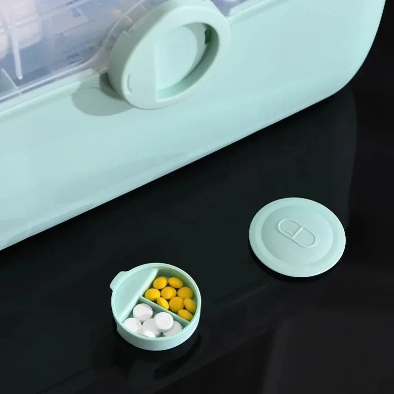 Clearance_3 Layers Large Capacity Medicine First Aid Kit Medicines