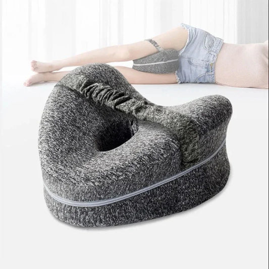 Memory Cotton Leg Pillow Hollow Heart Pregnancy Side Sleeper Sciatica