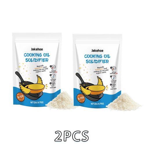 Cooking Oil Solidifier Powder Hot Grease Hardener For Used Fryer Oil