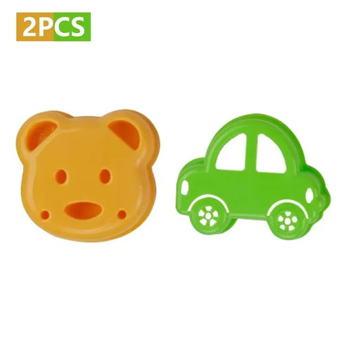 Sandwich Cutter and Sealer Bear Shape Sandwich Mold Cutter Cartoon
