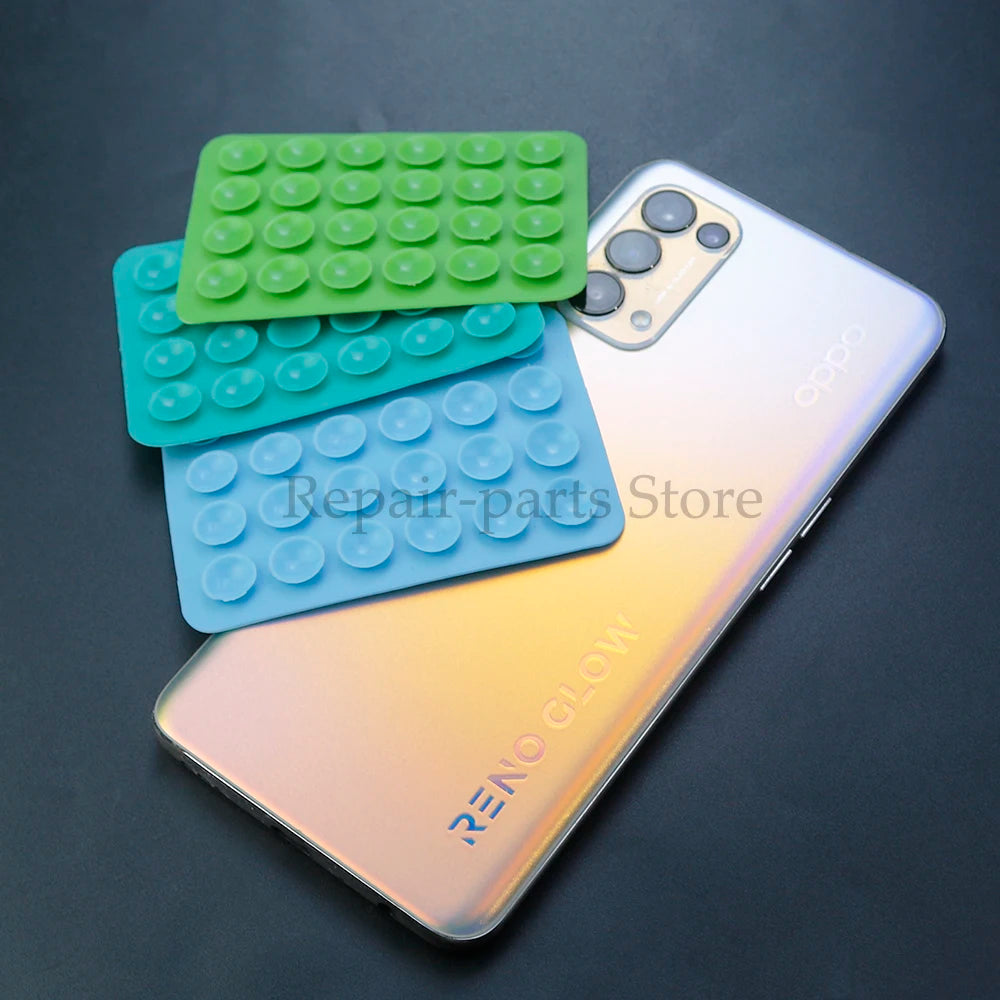 2pcsThickened Silicone Suction Cup 24 Square Suction Cups Mobile Phone