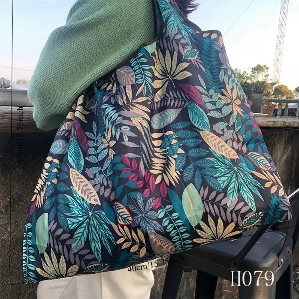 Large Capacity Home Storage Grocery Bag Versatile Folding Shopping Bag