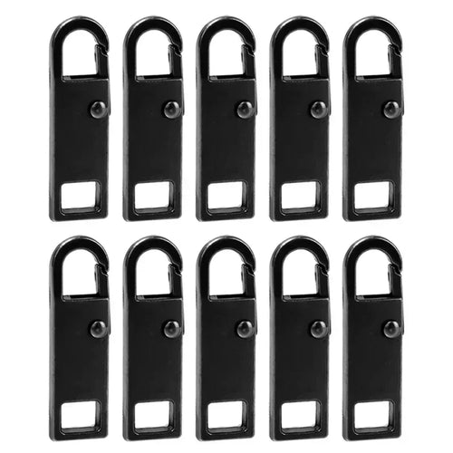 1-30pcs Universal Metal Zipper Puller Replacement Instant Repair