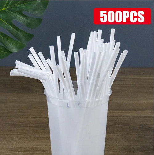 50-1000Pcs Drinking Straws Colorful & Black rietjes Flexible Wedding