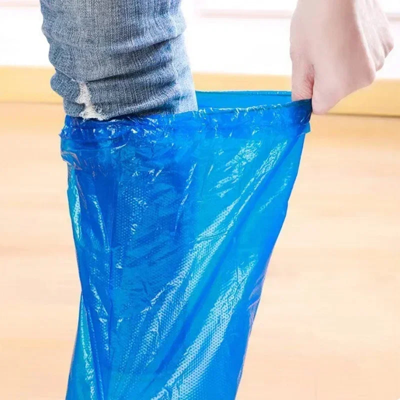 Disposable Rain Shoe Cover Waterproof and Non-slip Plastic Outdoor