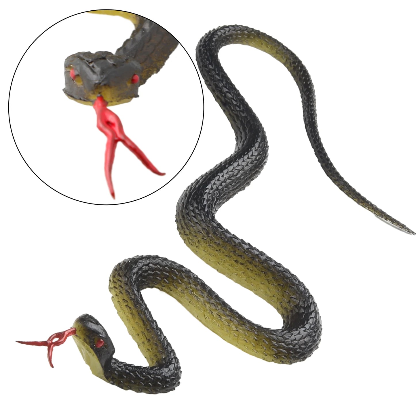 45cm Fake Realistic Rubber Toy Snake Simulation Anaconda Scary