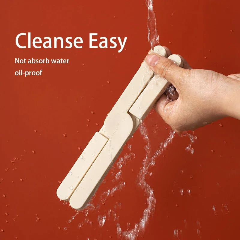 Silicone X Shaped Heat Resistant Pad Foldable Non-Slip Pot Pan Mat