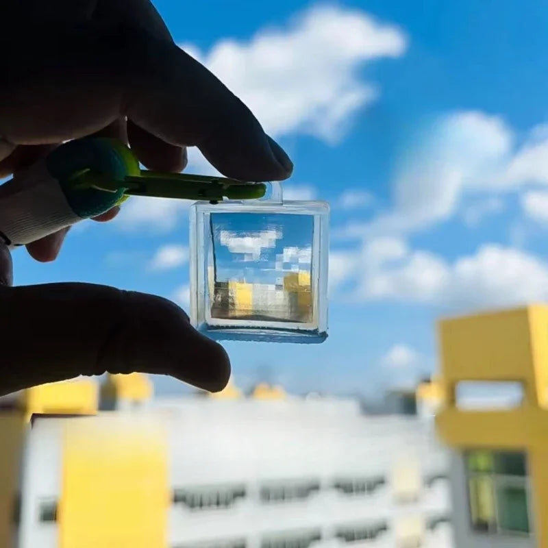 Pixel Photography Tool Transparent Acrylic Mosaics for Keychains and