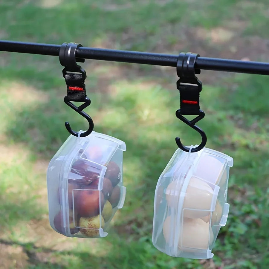Outdoor Shockproof Egg Box Storage Box, Portable Camping Shatterproof