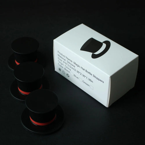 Magic Hat Wine Bottle Stopper Seal Cork Cover Silicone Wine Bottle